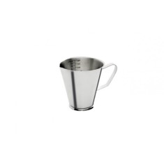 Cana gradata inox, capacitate 1 litru