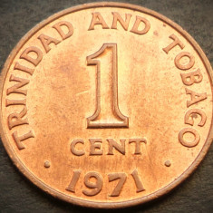 Moneda exotica 1 CENT - TRINIDAD TOBAGO, anul 1971 *cod 3516 = A.UNC