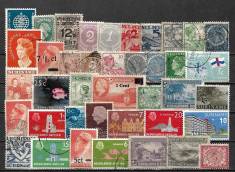 6021 - lot timbre colonii olandeze foto
