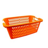 Cos rufe, 2 manere, plastic, portocaliu, 61x40x23 cm, Strend Pro GartenVIP DiyLine