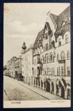 Bucovina - 1924 - Cernauti - Casa Germana - printata, circulata catre Cehia, 2 timbre intacte, stampila lizibila