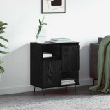 VidaXL Bufet Stejar negru 60 x 35 x 70 cm Lemn compozit 879491