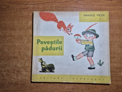 carte pentru copii - povestile padurii - din anul 1965 foto