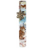 Set 30 betisoare parfumate Craciun cu suport aroma Xmas Tree cm 25,5 H