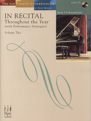 In Recital(r) Throughout the Year, Vol 2 Bk 5: With Performance Strategies foto