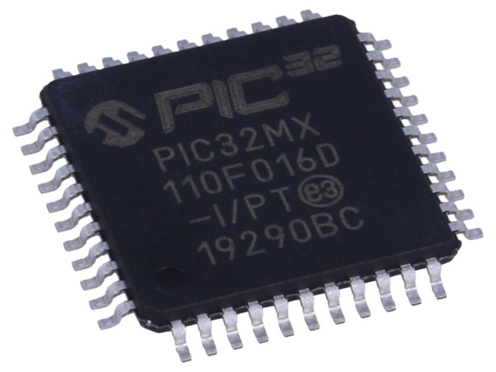 Microcontroler PIC32 16kB, TQFP44
