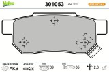 Set plăcuțe fr&acirc;nă VALEO 301053