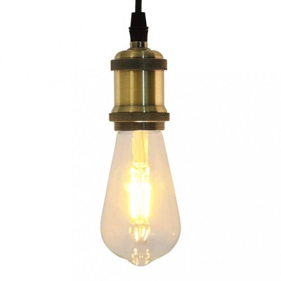 Suporturi de lampă 2 buc Bronz E27 foto