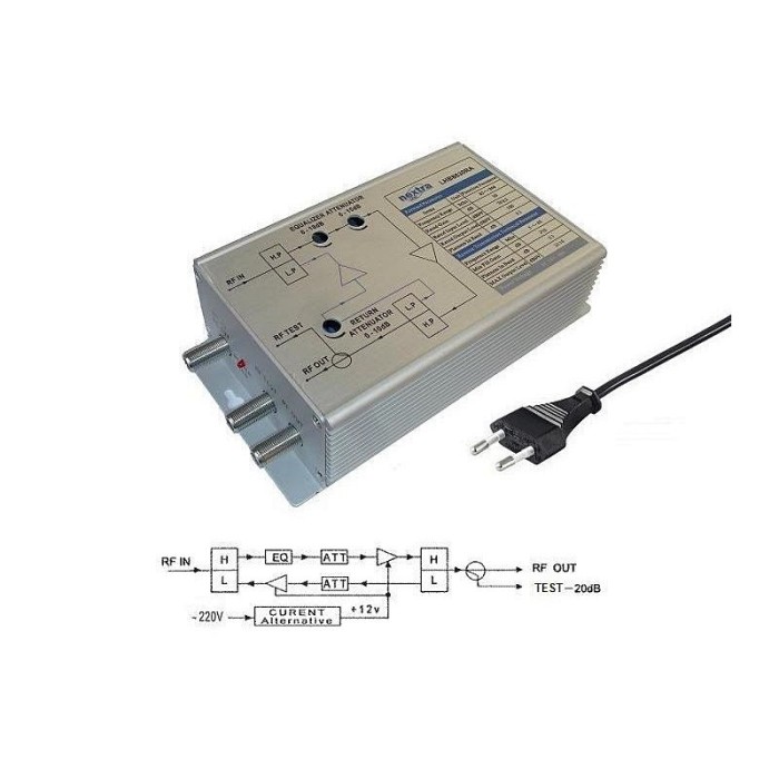 Amplif TV LH8630RA CATV cale inversa