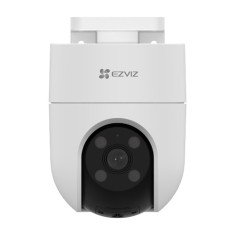 Camera IP EZVIZ de exterior, WI-Fi, Pan&amp;Tilt, rezolutie 2K+, Audio bidirectional, distanta IR 30 metri, imagini color 24/7 CS-H8C-2K+