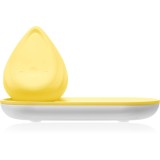 Biird Evii vibrator cu suport de &icirc;ncărcare Yellow 7 cm