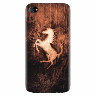 Husa silicon pentru Apple Iphone 4 / 4S, Amazing Horse foto