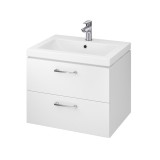 Cumpara ieftin Baza si lavoar CSB8071 - 60 cm, suspendat, sertare, alb