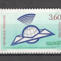 Franta.1988 100 ani Scoala Nationala Superioara PTT XF.540