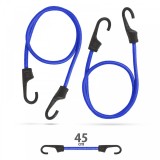Set de cordeline de fixare profesionale - Albastru - 45 cm x 8 mm - 2 buc. / pachet, Carguard
