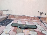Rod pod (Quad Pod) HAKUYO Full metal silver cu 3 sau 4 posturi model 145, 3 posturi