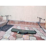 Rod pod (Quad Pod) HAKUYO Full metal silver cu 3 sau 4 posturi model 145