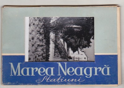 bnk cp Pliant 1957 Marea Neagra - Statiuni - 8 cp necirculate foto