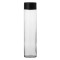 Sticlă Cilindrică, Model Negru, Capacitate 800ml, Transparentă, Cu Capac Filetat