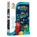 Smart Games - Monster Hide Seek, joc de logica cu 60 de provocari, 6+ ani, editie internationala