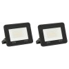Proiectoare cu LED, 30 W, 2 buc., alb cald
