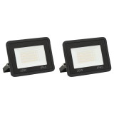 Proiectoare cu LED, 30 W, 2 buc., alb cald