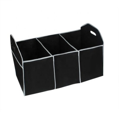 Organizator Auto Portbagaj Tip Cutie 50 x 31 x 24cm - Techsuit (CO-F1) - Black foto