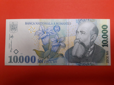 Bancnota 10000 lei 1999 - UNC+++ foto