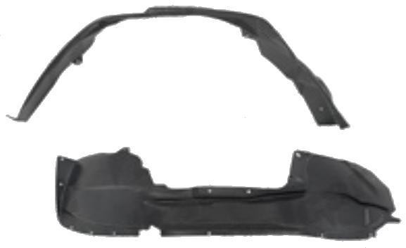 Carenaj roata Jeep Patriot (Pk), 01.2007-, partea Stanga, Fata, 5116245AC, 3425FL1T