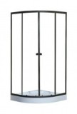 Set Cabina De Dus Semirotunda Cu Cadita Sanotechnik St-90B