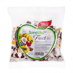 Fruct Mix Sano Vita, 150 g, Fructe Confiate, Fructe Deshidratate, Fructe Uscate, Amestec de Fructe Uscate, Amestec de Fructe Confiate, Mix de Fructe U