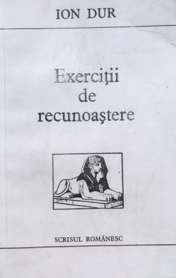 Exercitii De Recunoastere - Ion Dur ,556378 foto