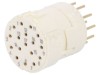 Conector HARTING M23 Signal 17 pini mamă THT 160V 8A