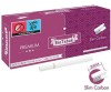 Tuburi Tigari Slim RioTabak Carbon White 200 buc, Filtru 20mm