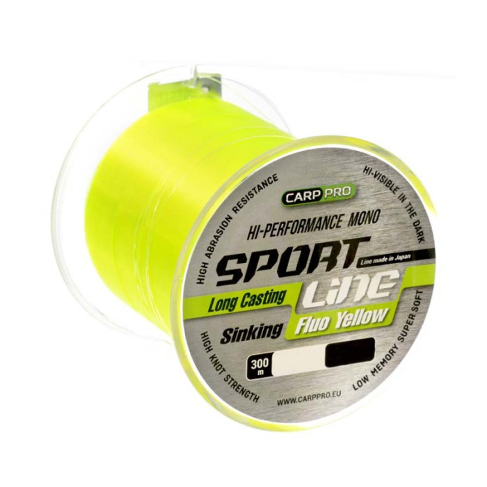 Fir Carp Pro Sport Line Fluo Yellow 0.335mm / 300m