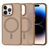 Husa iPhone 14 Pro Techsuit HaloFrost&Atilde;&sbquo;&Acirc;&nbsp;MagSafe Series, maro