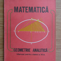 Constantin Udriste, Valeria Tomuleanu - Matematica. Geometrie analitica...