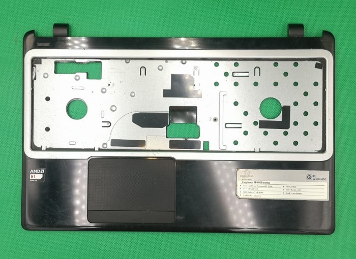 Packard Bell EasyNote TE69KB Palmrest + Touchpad 39.4ZK03.001 SWAP