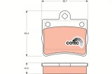 TRW GDB1283 COTEC set placute frana,frana disc
