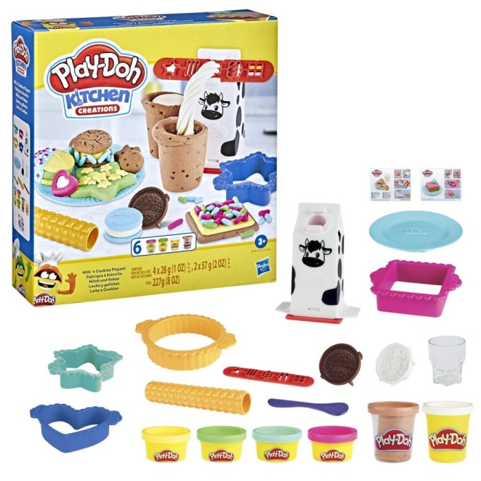 PLAY DOH KITCHEN CREATIONS SET DE GATIT FURSECURI