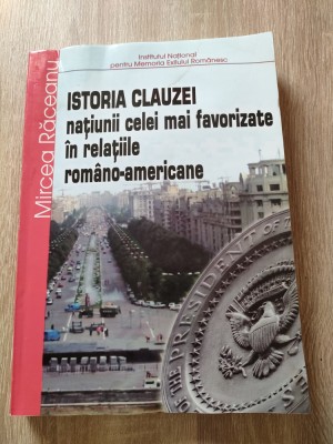 Mircea Raceanu - Istoria clauzei natiunii celei mai favorizate [Halouri apa!] foto