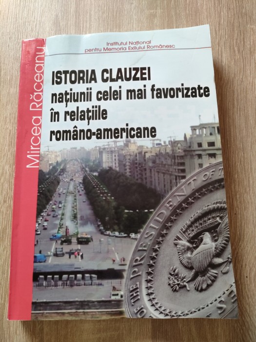 Mircea Raceanu - Istoria clauzei natiunii celei mai favorizate [Halouri apa!]