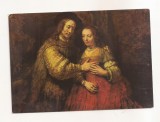 FA131 -Carte Postala- OLANDA - Rijksmuseum, Amsterdam - Rembrand Harmensz Van Rijn. The Jewwish Bride, necirculata
