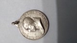 Cumpara ieftin PANDATIV/MEDALIE PIUS XII ROMANUS PONTIFEX MAXINUS 2,2CM ARGINT