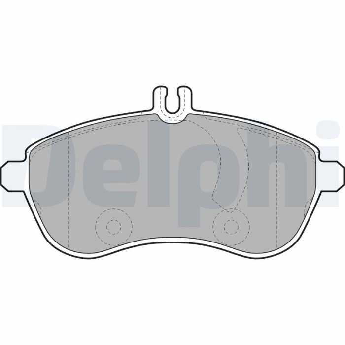 DELPHI LP2028 set placute frana,frana disc