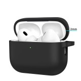 Cumpara ieftin Husa protectie casti wireless, THD, compatibila Apple Airpods Pro 3, neagra