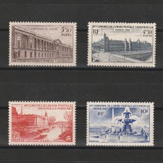 Congresul UPU de la Paris Yt. 780-783 (Yvert) Franta 1947
