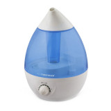 Cumpara ieftin Umidificator Esperanza EHA005, 25W, 2,6 l, 3 nivele, 300 ml/h, 40 mp/m., Alb/albastru