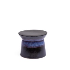 Masuta cafea ceramica albastra Baraki &Oslash;37,5x30h