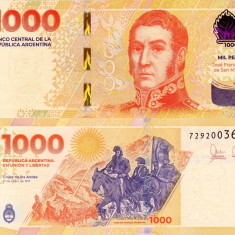 ARGENTINA 1.000 pesos ND 2023 UNC!!!